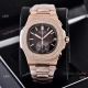 Clone Patek Philippe Nautilus Chronograph Watches Rose Gold and Diamond - Fashion Style (3)_th.jpg